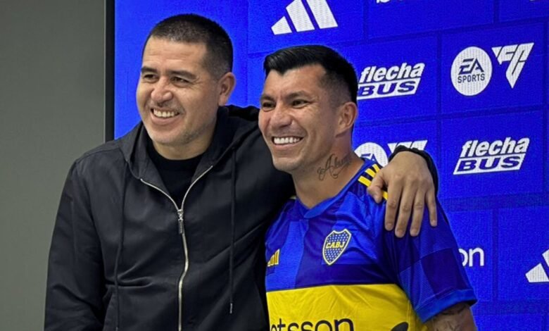 Gary Medel Fue Presentado Como El Primer Refuerzo De Boca