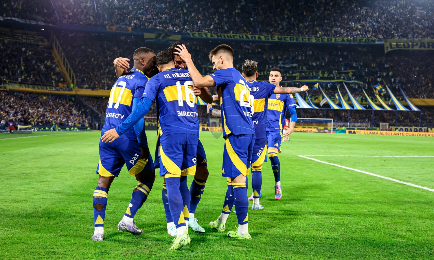 No llegan: Edinson Cavani y Ander Herrera se perderán los octavos Festejo Boca vs Estudiantes Apertura 2025