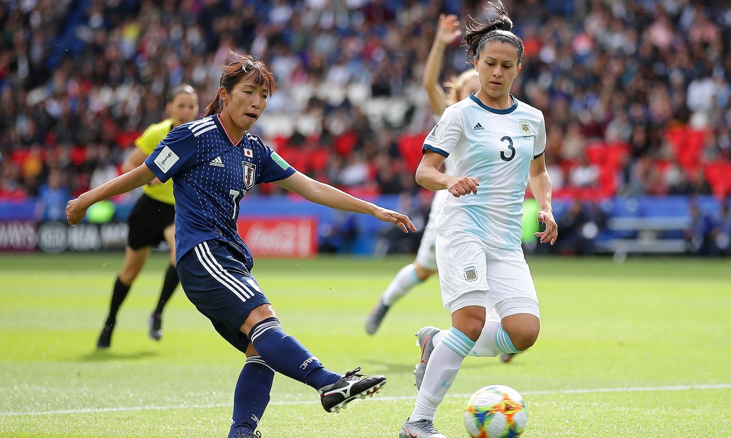 En su debut en Francia, Argentina empató con Japón