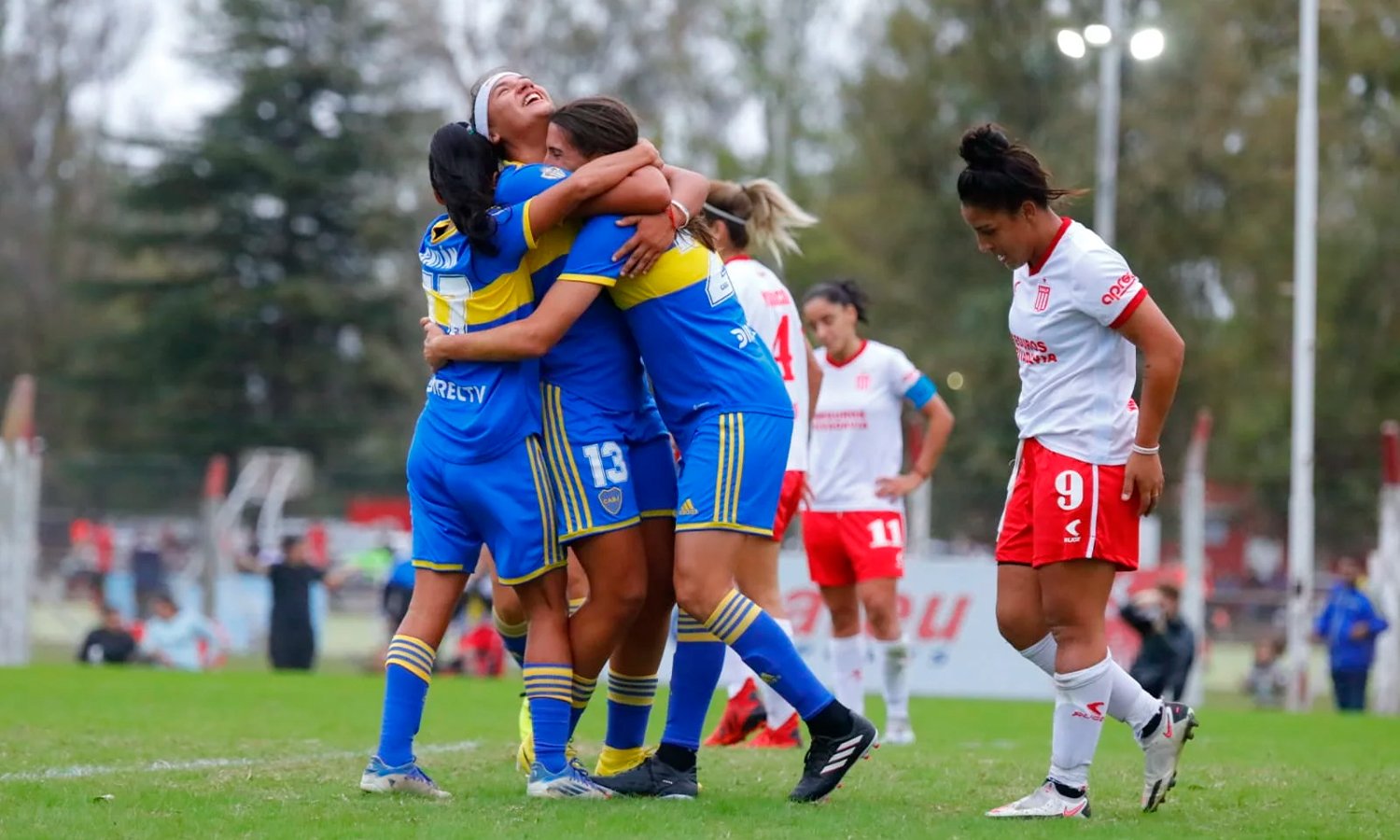 Boca fútbol femenino Estudiantes 3042023