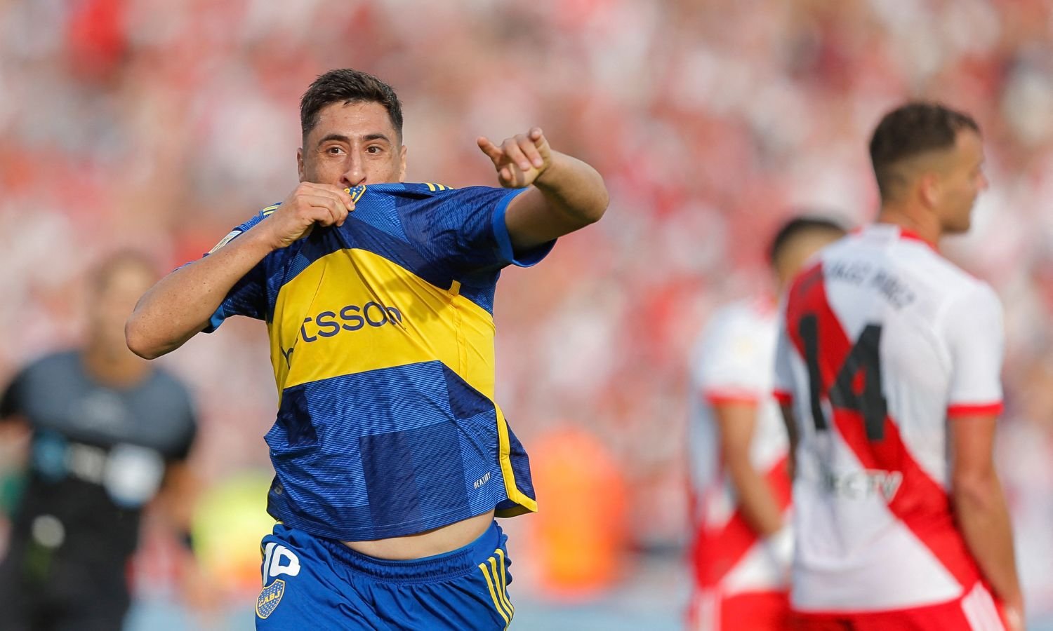 Merentiel mejores goles en Boca