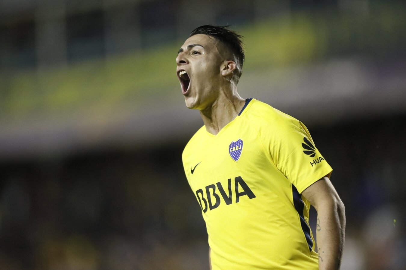Cristian Pavón festejo gol Boca Godoy Cruz Superliga Fecha 3