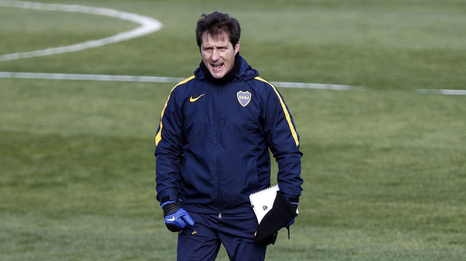 Guillermo: Guillermo entrenamiento de Boca 20170647