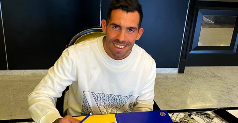 Sonríe Boca: Tevez firmó su renovación