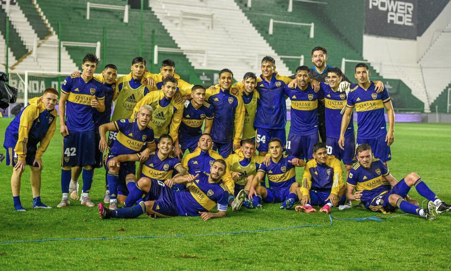 Emoción pura: los juveniles de Boca se plantaron en el Sur