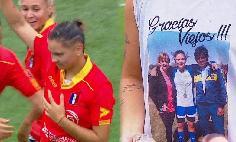 Loza, la jugadora de Deportivo Español que se emocionó tras jugar en La Bombonera