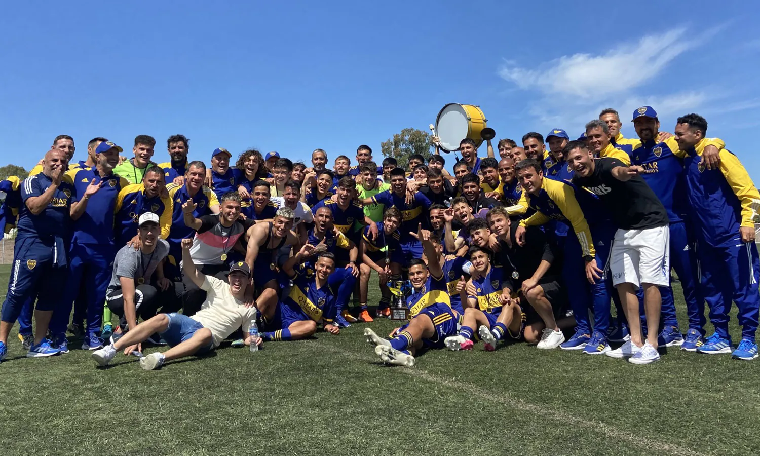 Boca campeón en Quinta y Sexta División