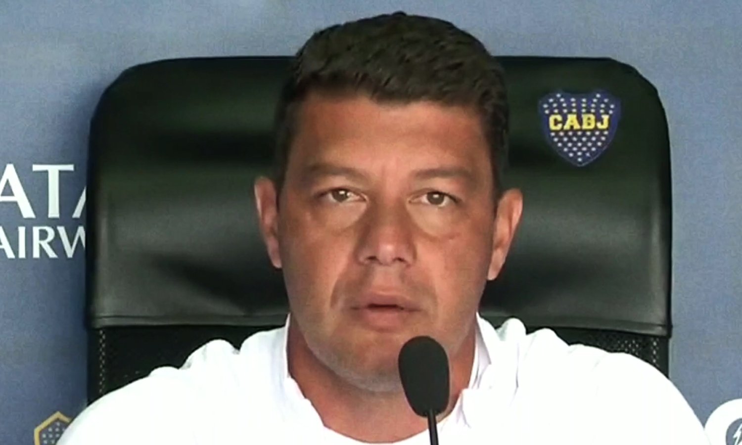 Sorpresiva conferencia de Battaglia