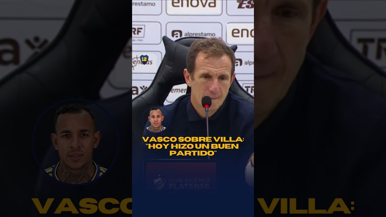 A pesar de jugar mal, Arruabarrena elogió a Villa