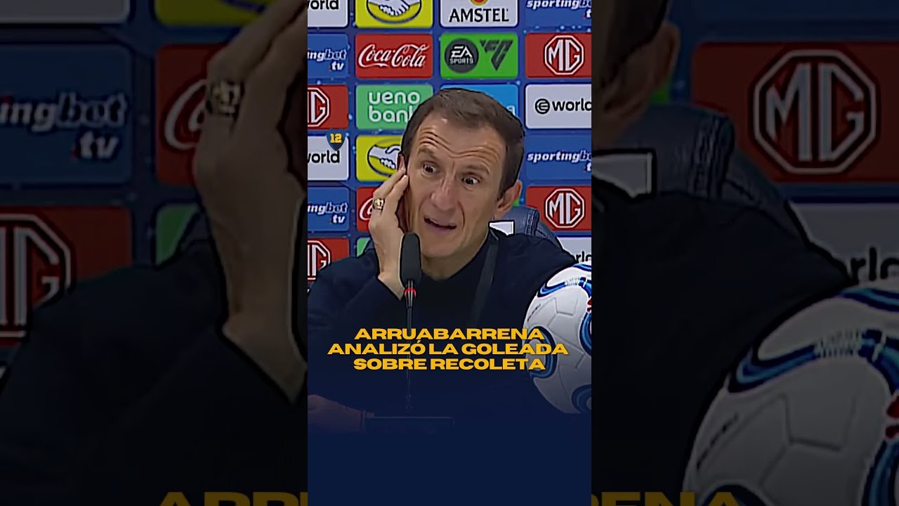 ARRUABARRENA analizó la GOLEADA sobre RECOLETA y clasificación a los cuartos de la Sudamericana