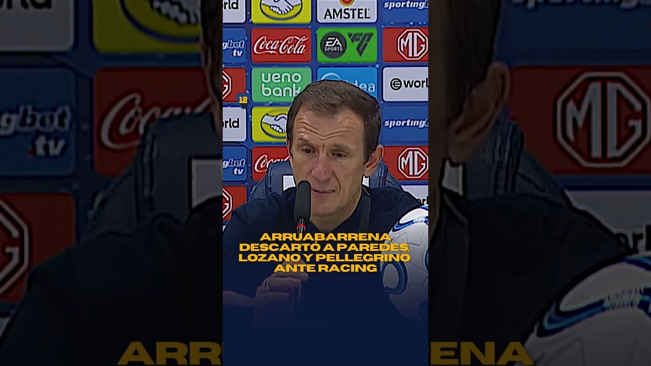 ARRUABARRENA DESCARTÓ a PAREDES, LOZANO y PELLEGRINO ante Racing