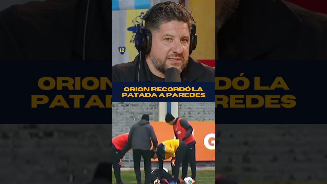 Agustín ORION RECORDÓ la PATADA que LESIONÓ a Leandro PAREDES en 2013