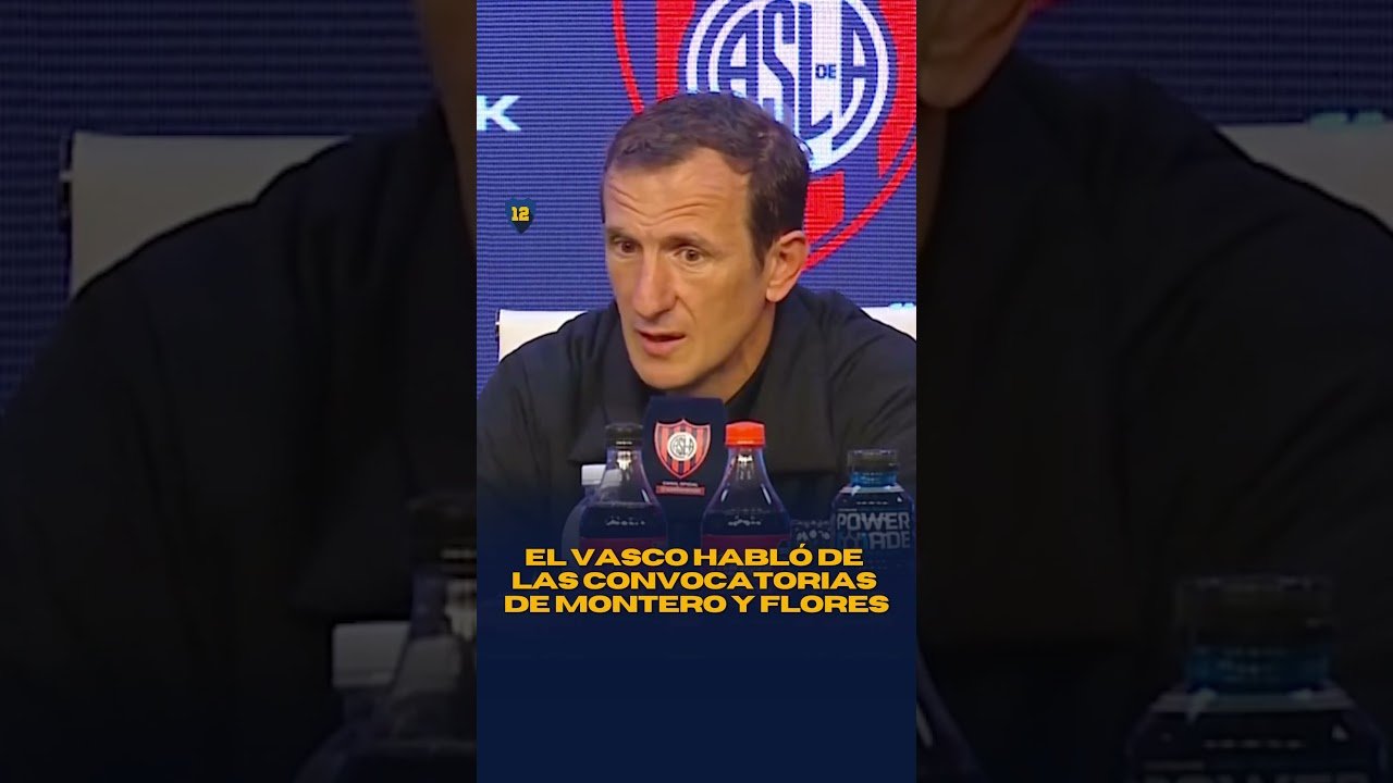 Arruabarrena habló de las convocatorias de Montero y Flores