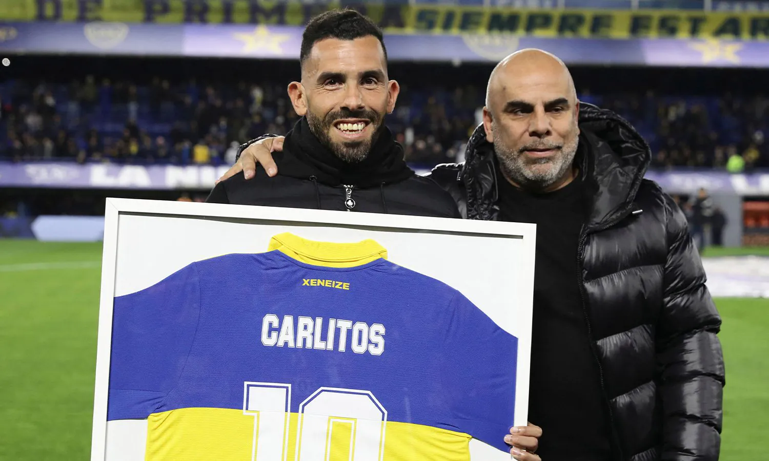 Tevez volvió a La Bombonera