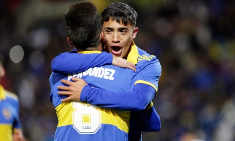 Los goles de Boca frente a Quilmes