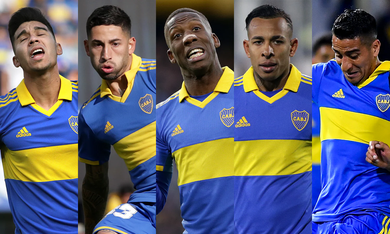 Fernández, Varela, Advíncula, Villa y González