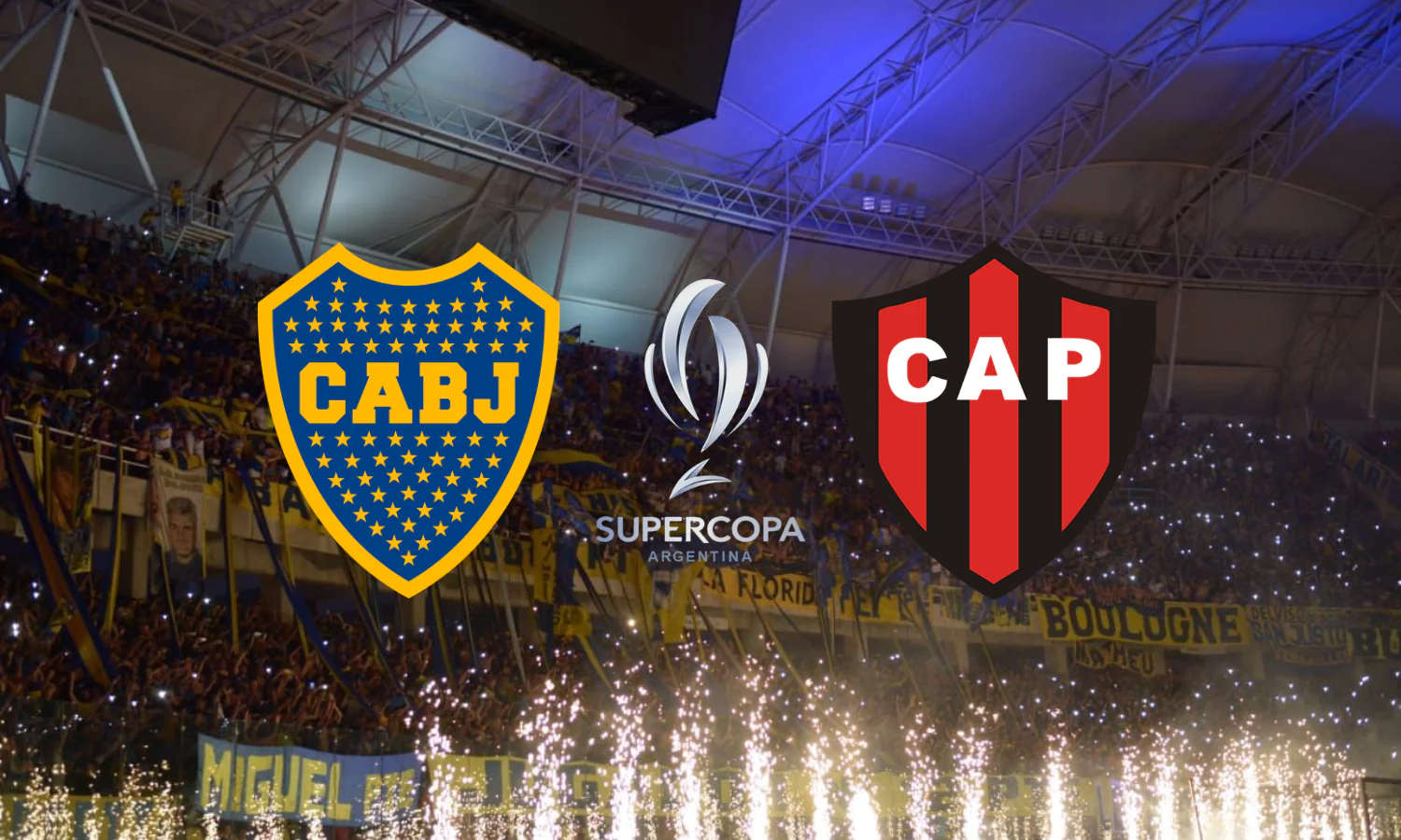 Boca Patronato Supercopa Argentina
