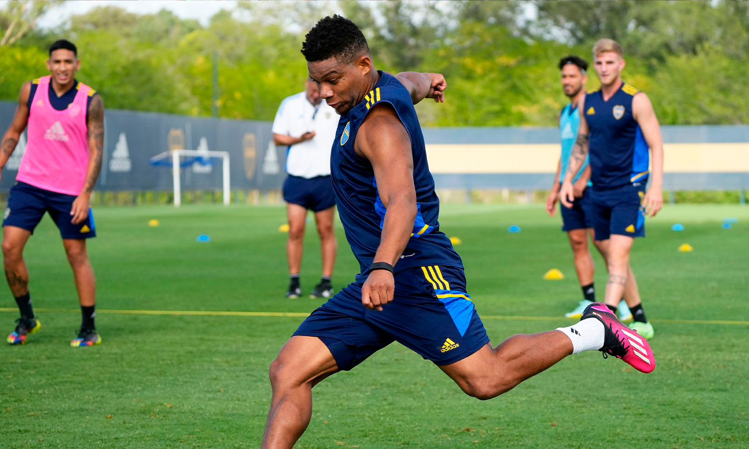 Entrenamiento Boca