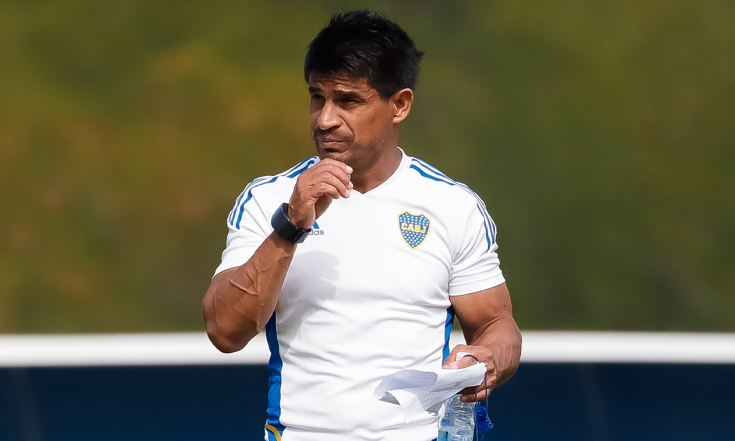 Hugo Ibarra Boca entrenamiento 1422023