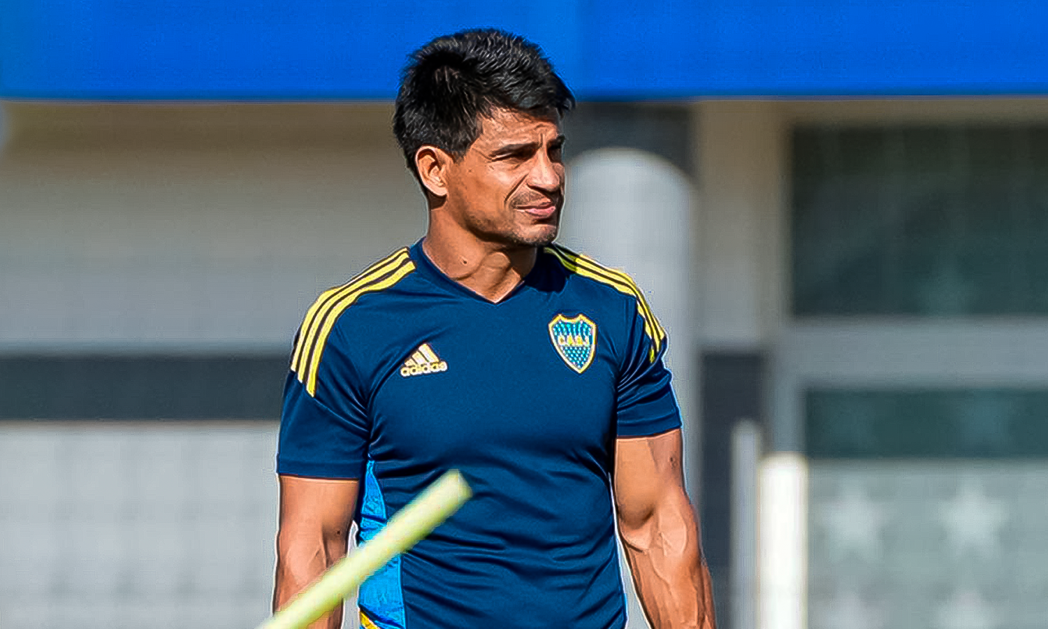 Hugo Ibarra entrenamiento Boca 822023