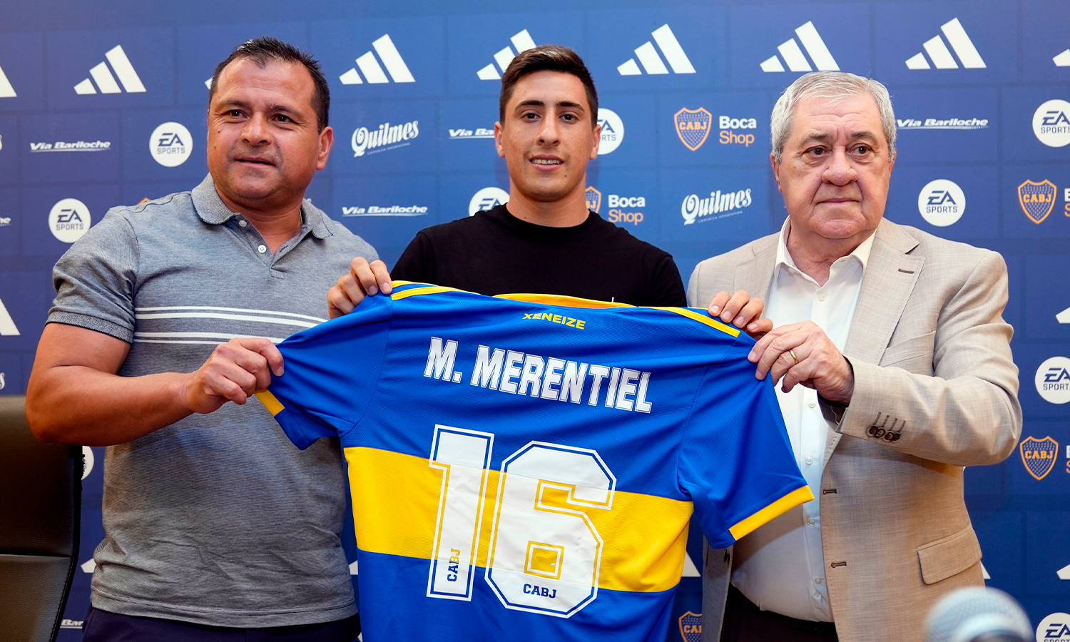 Presentación oficial Miguel Merentiel Boca