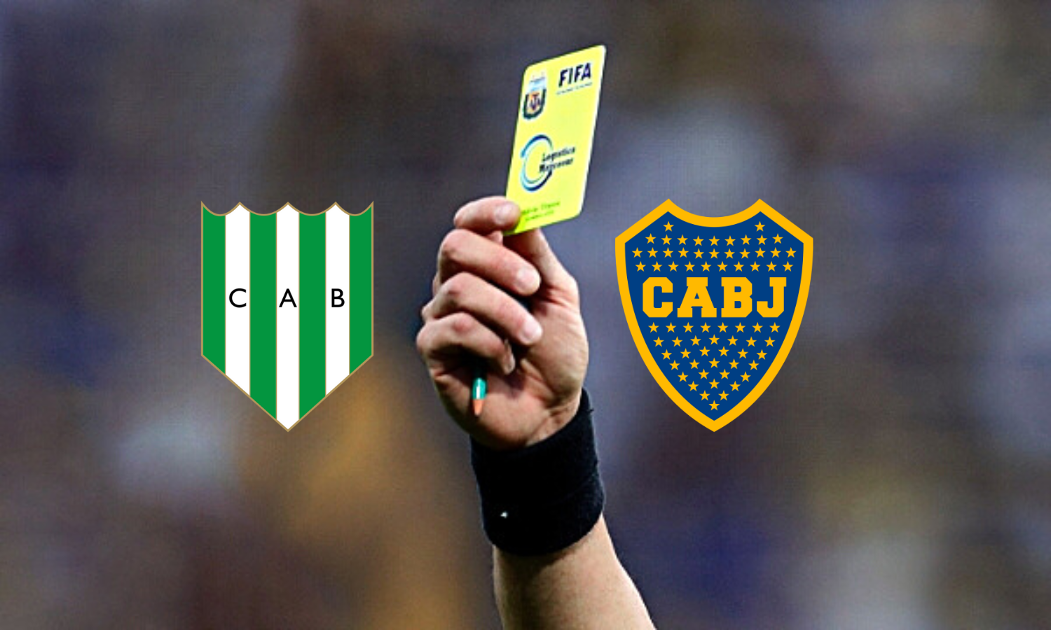 Árbitro Banfield Boca