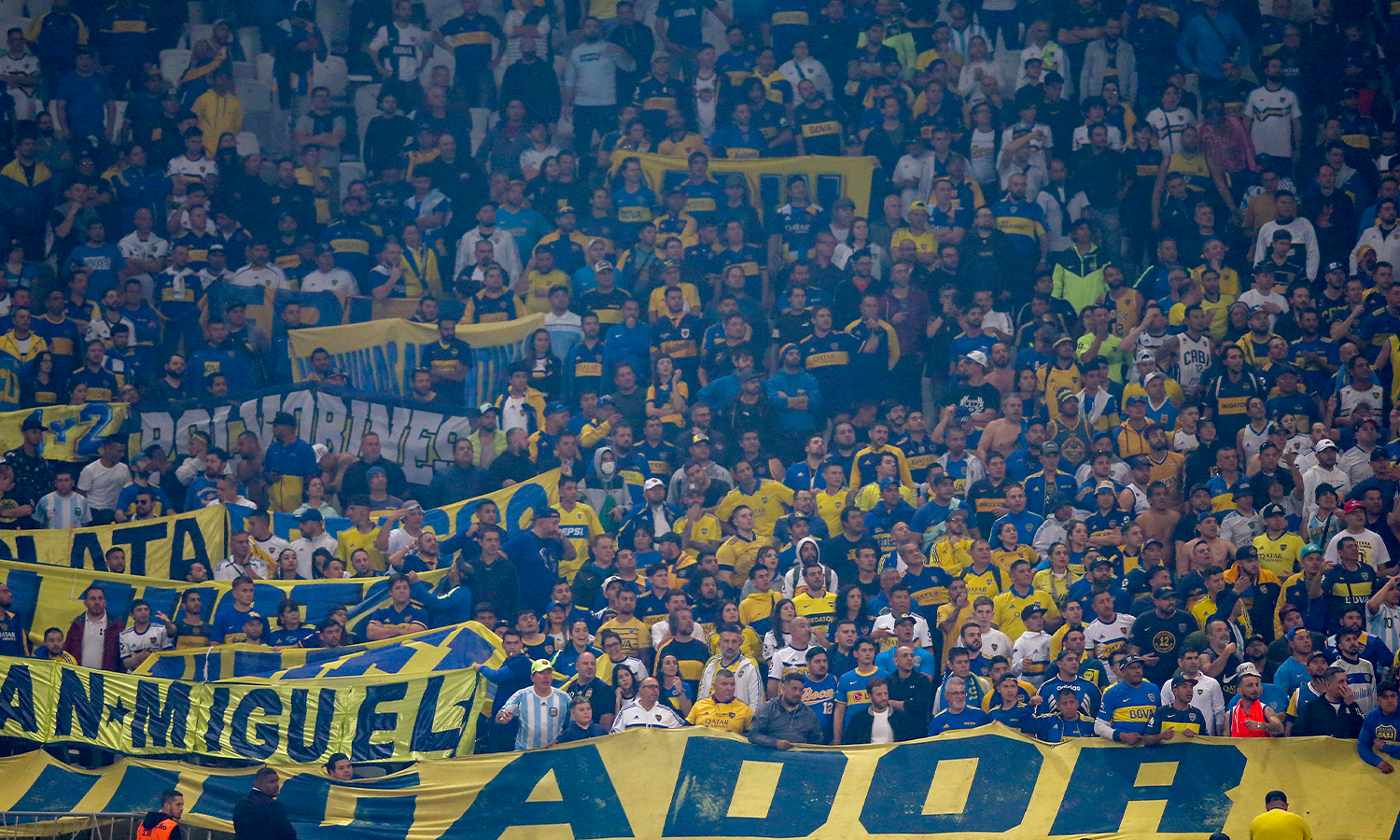 Boca hinchas visitante Libertadores 3032023