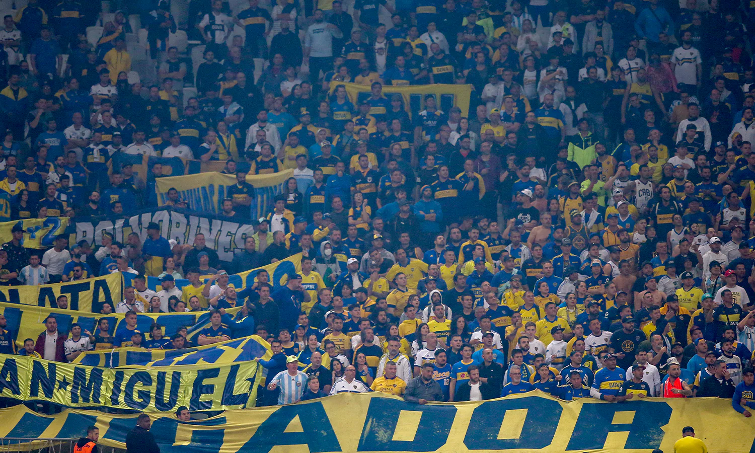 Boca hinchas visitante Libertadores 3032023