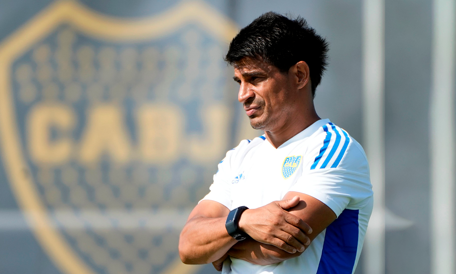 Hugo Ibarra entrenamiento Boca 1032023