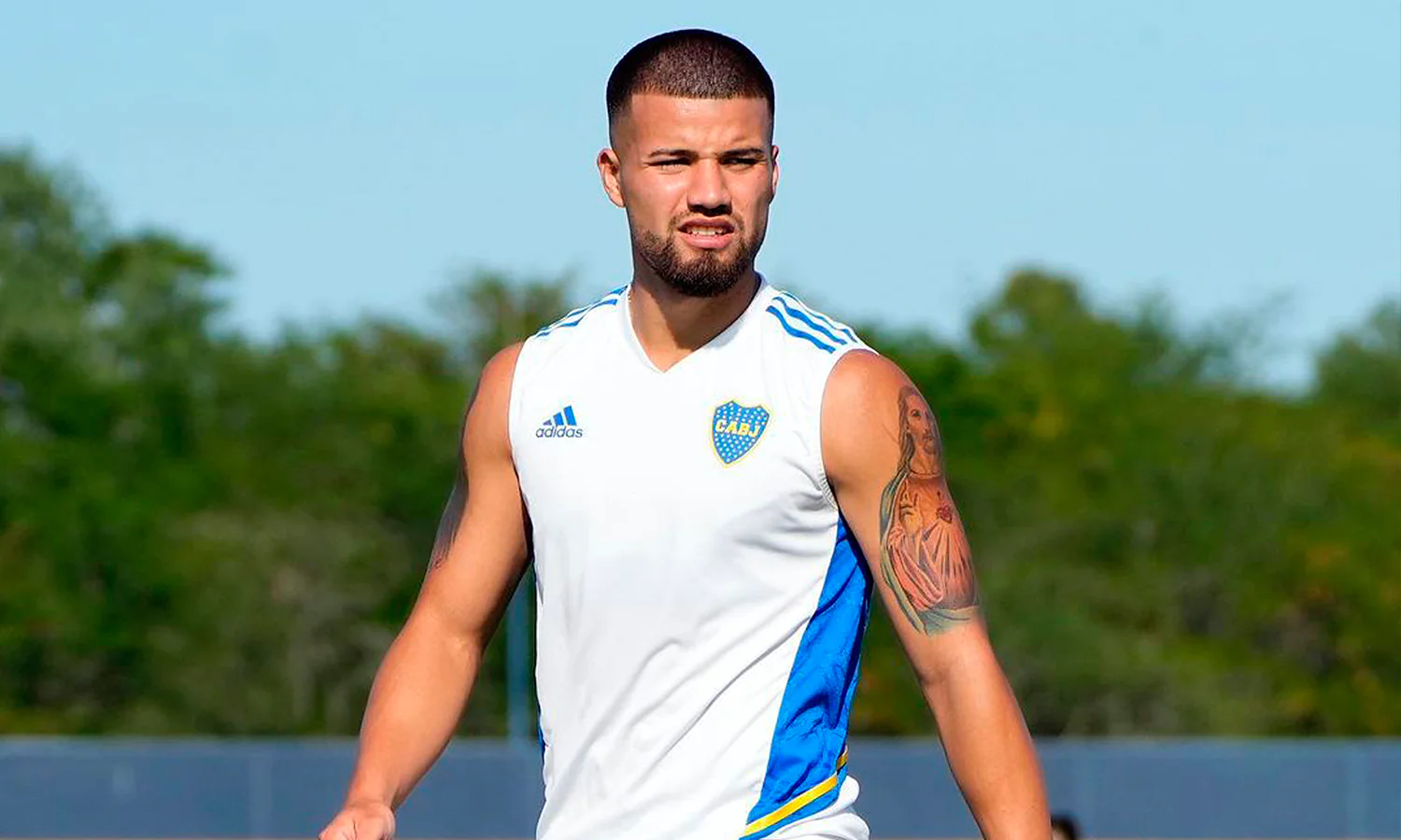 Marcelo Weigandt entrenamiento Boca 2023318