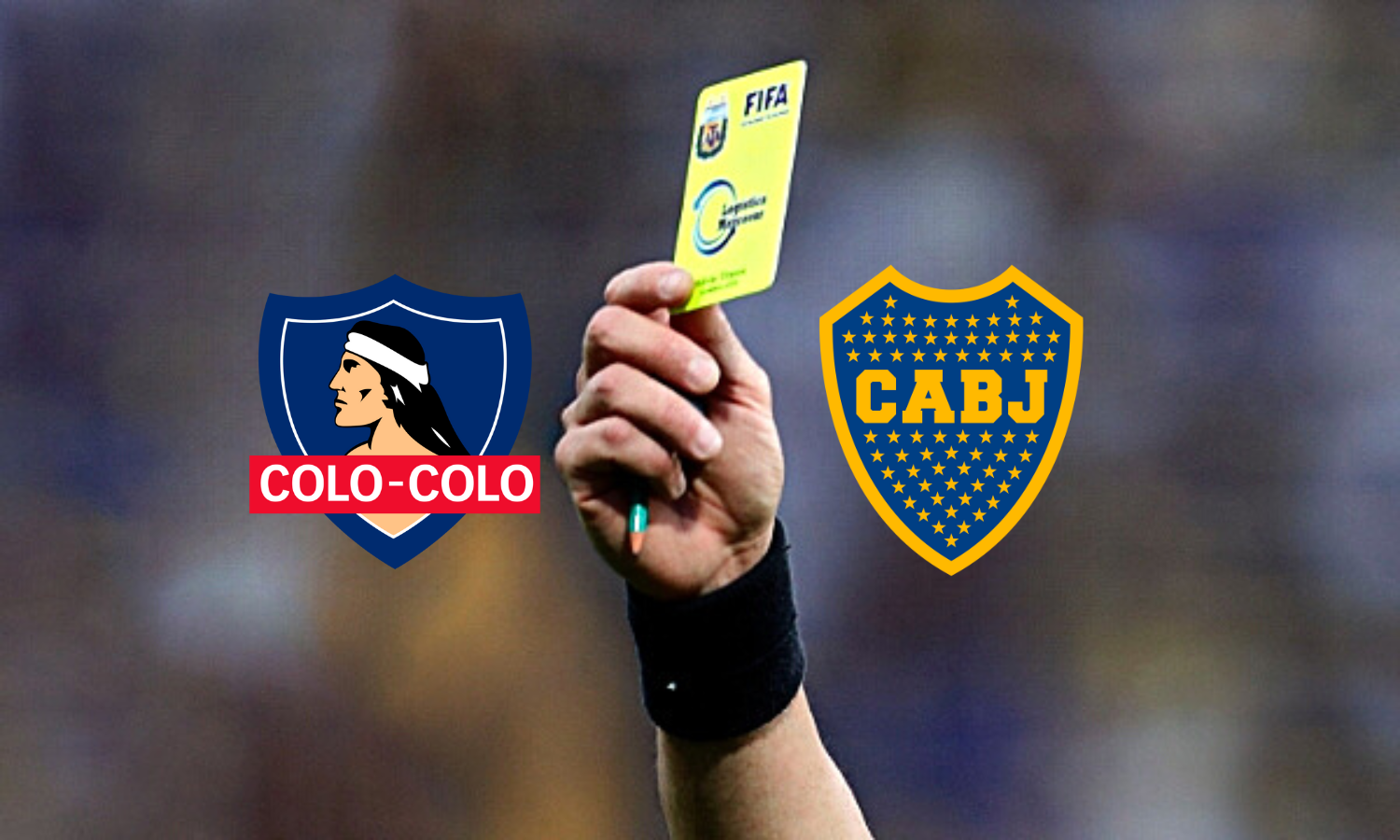 Árbitro Colo Colo vs Boca
