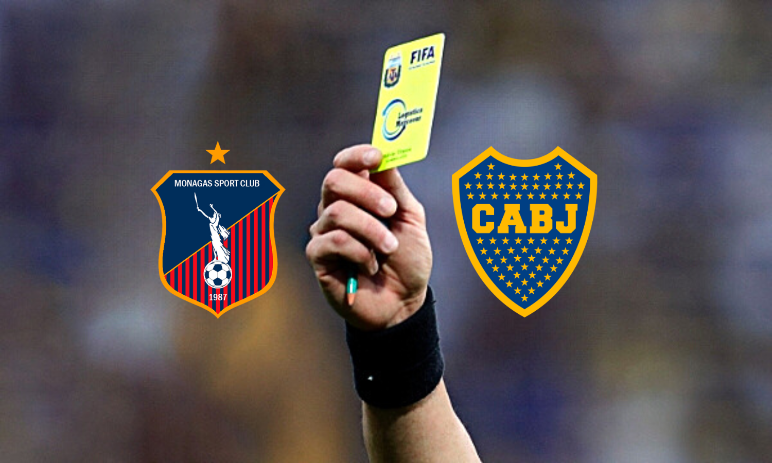 Árbitro Monagas vs Boca