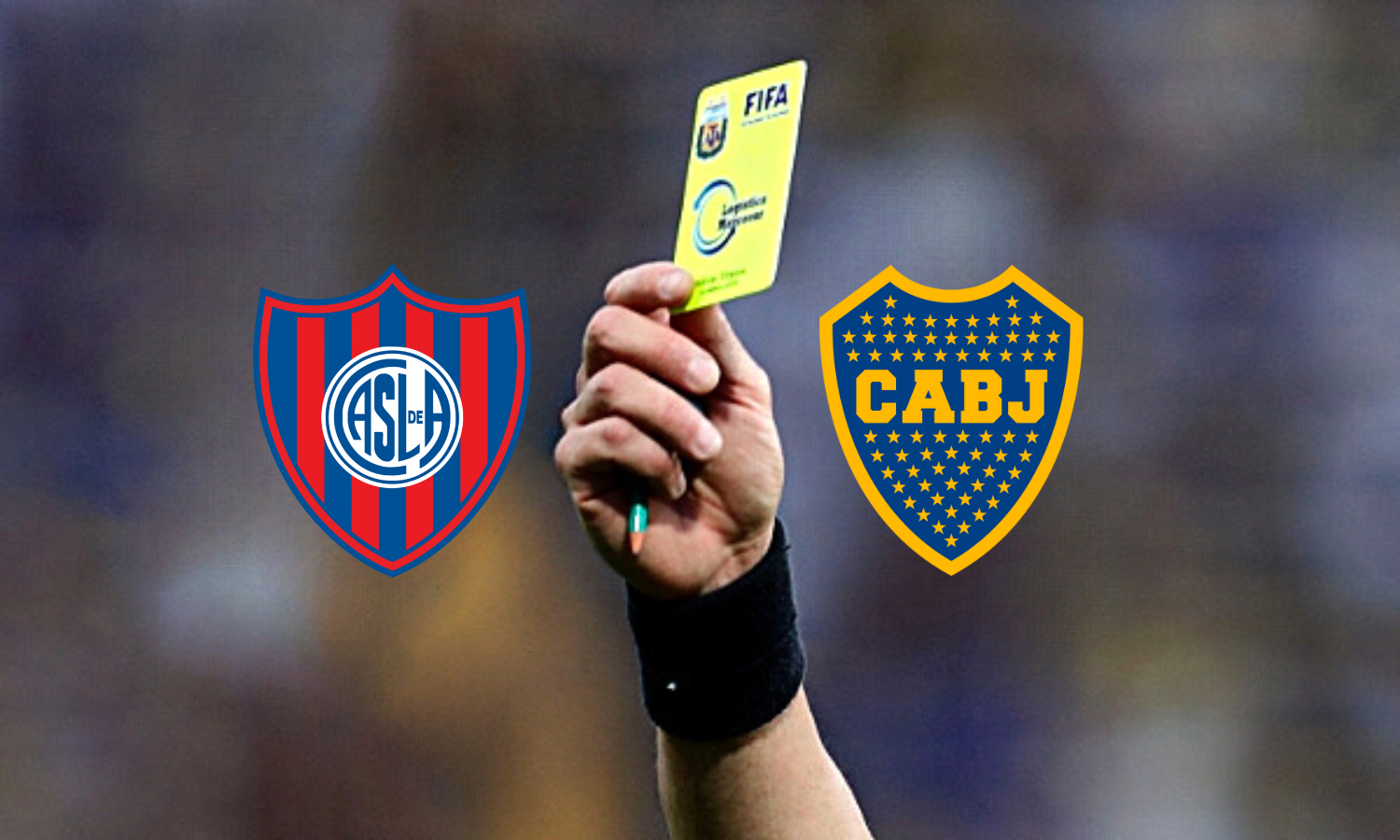 Árbitro San Lorenzo Boca