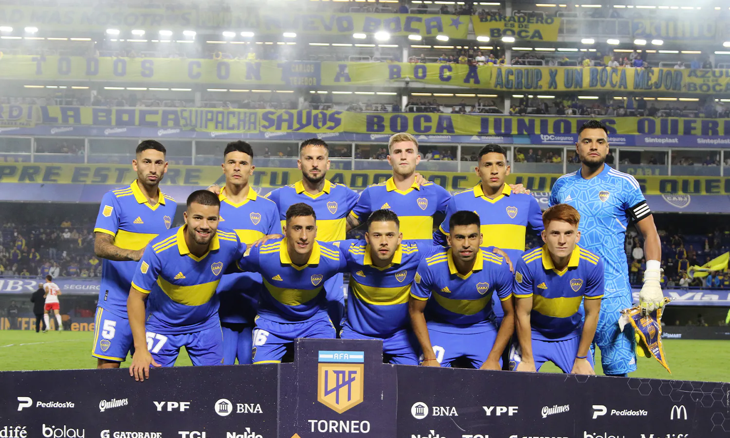 Formación inicial Boca Estudiantes 1542023