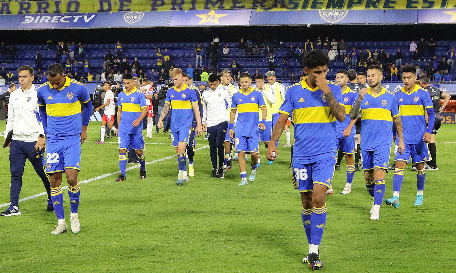 Jugadores derrota Boca Estudiantes 1542023
