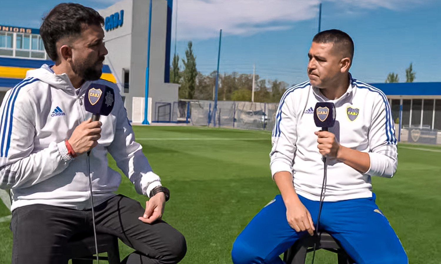 Riquelme en El canal de Boca 1442023