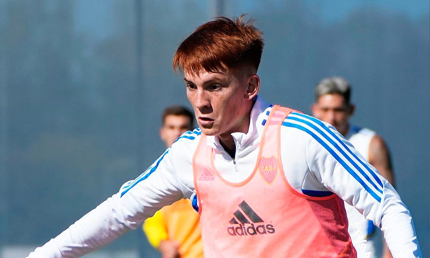 Valentín Barco entrenamiento Boca 1342023