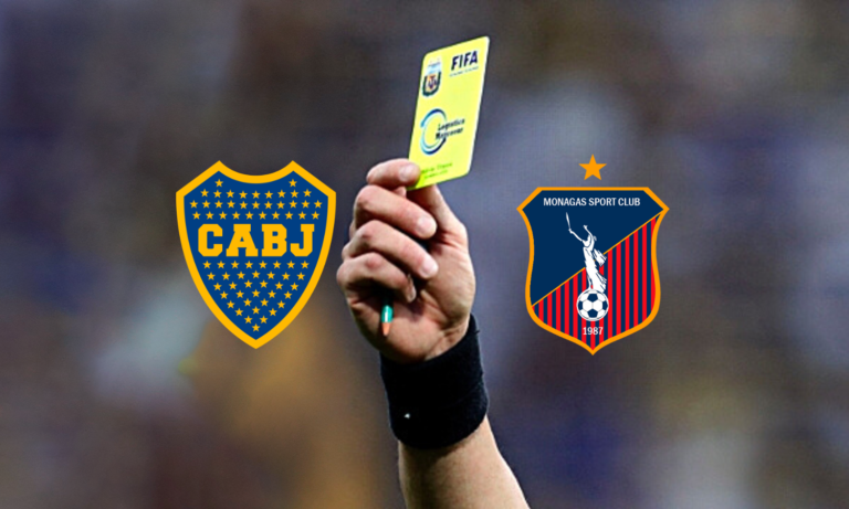 Árbitro Boca vs Monagas