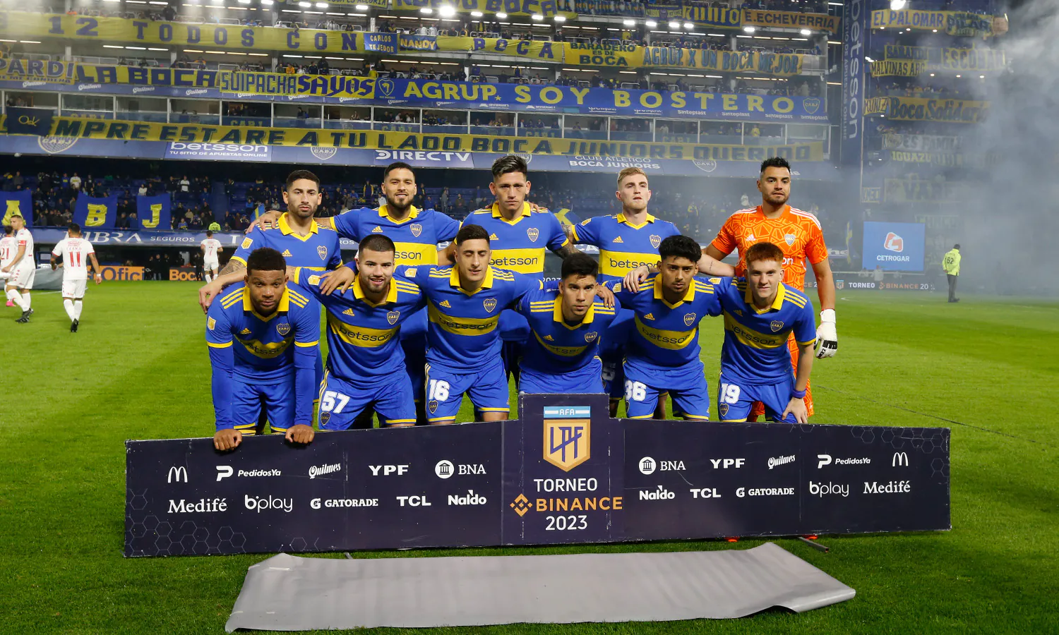 Iniciales Boca Huracán LPF2023