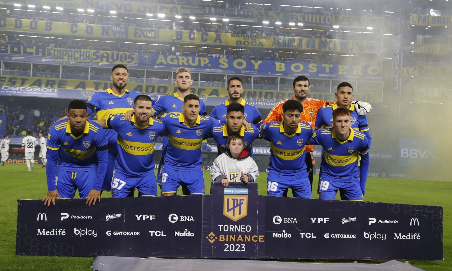 Iniciales Boca Newells LPF2023