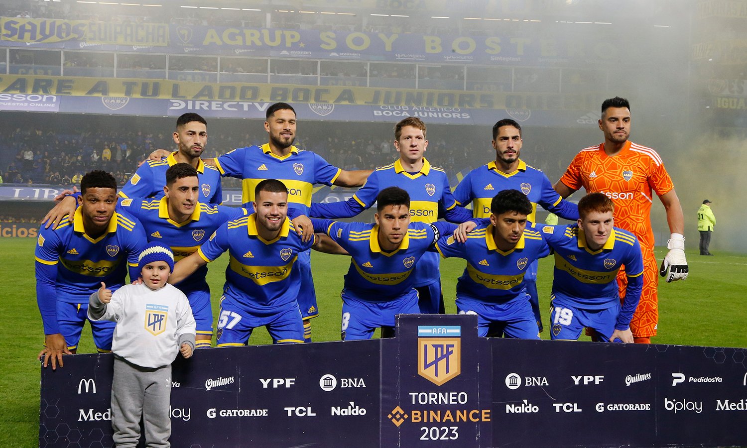 Iniciales Boca Sarmiento LPF2023