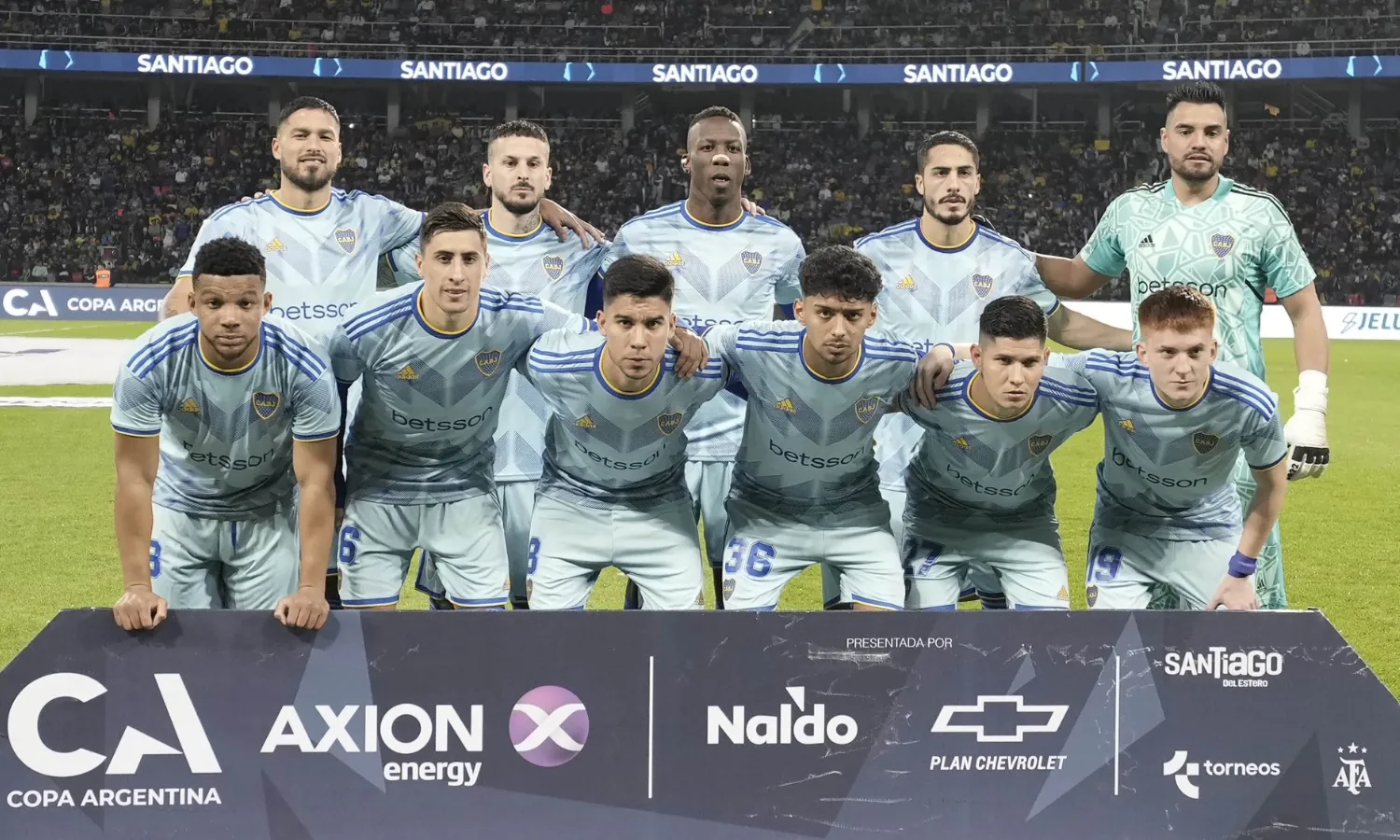 Iniciales Boca vs Barracas Copa Argentin 2072023