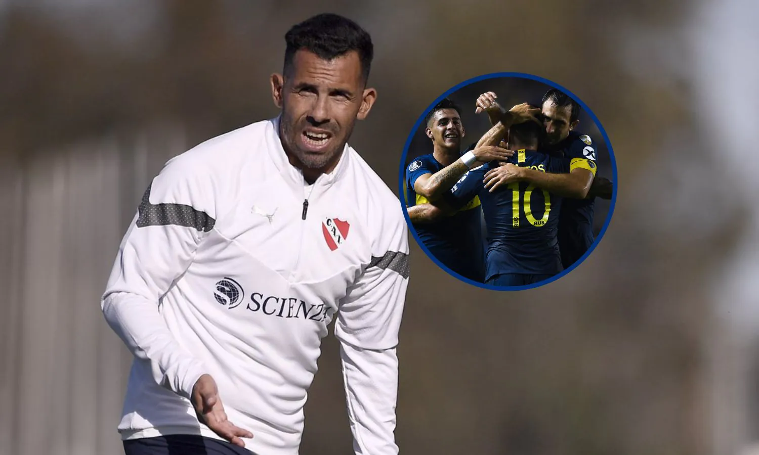 Carlos Tevez ex Boca Independiente 2282023