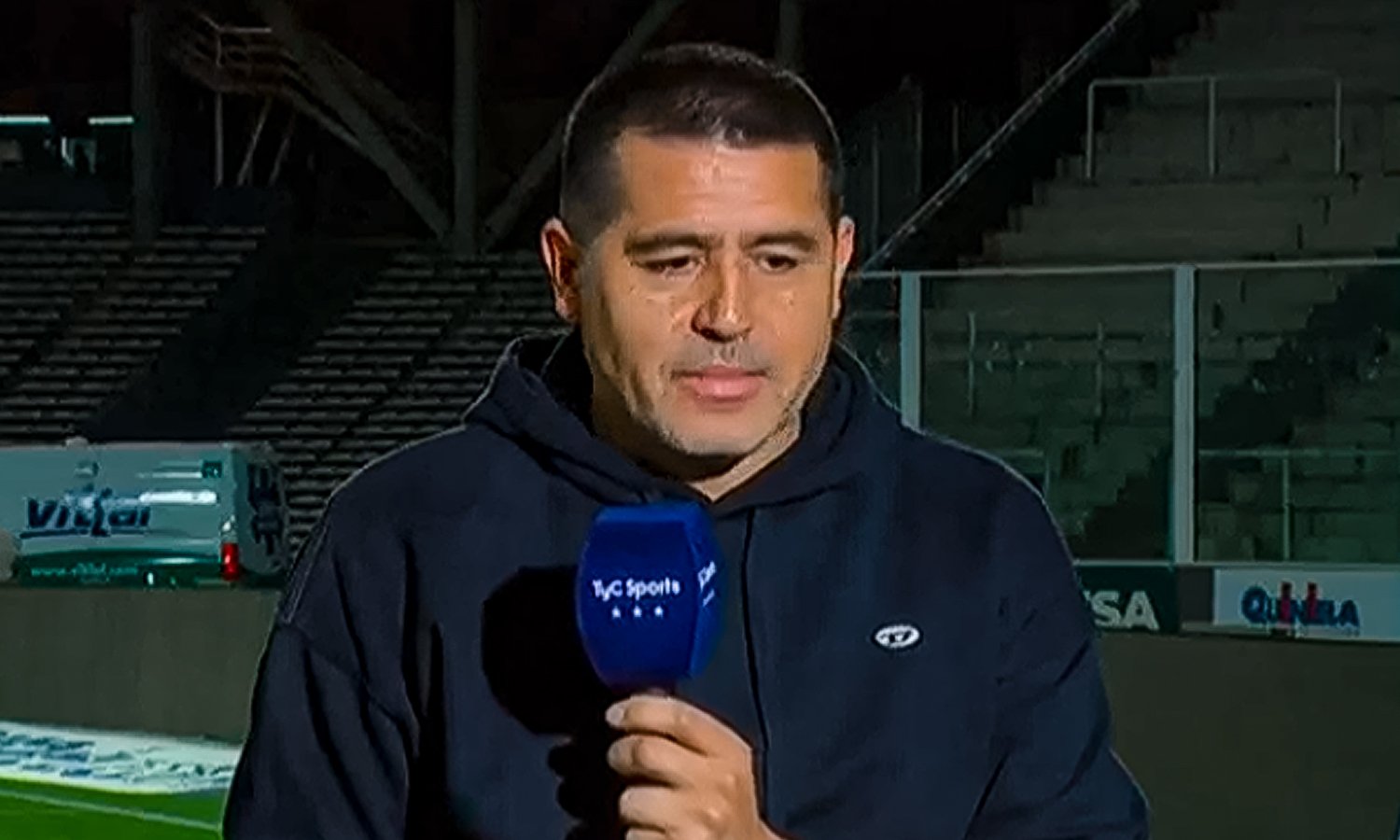 Riquelme habló del próximo DT tras la eliminación de Boca: Riquelme 22112023