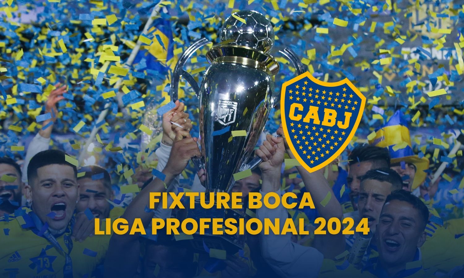 El fixture de Boca para la Liga Profesional 2024 La Número 12