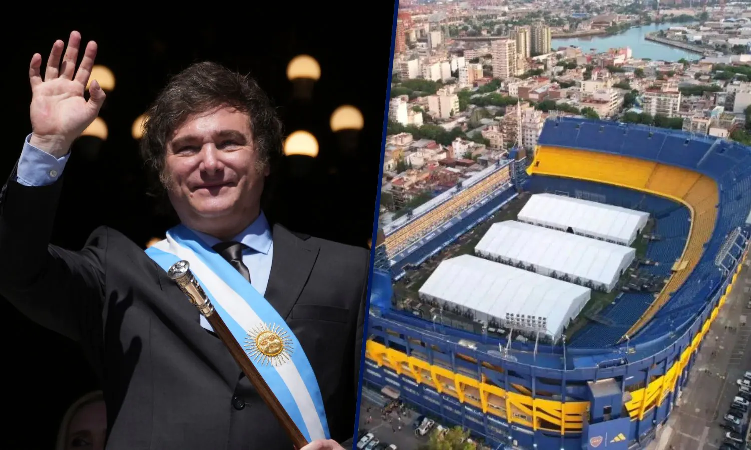 Javier Milei elecciones Boca 2023