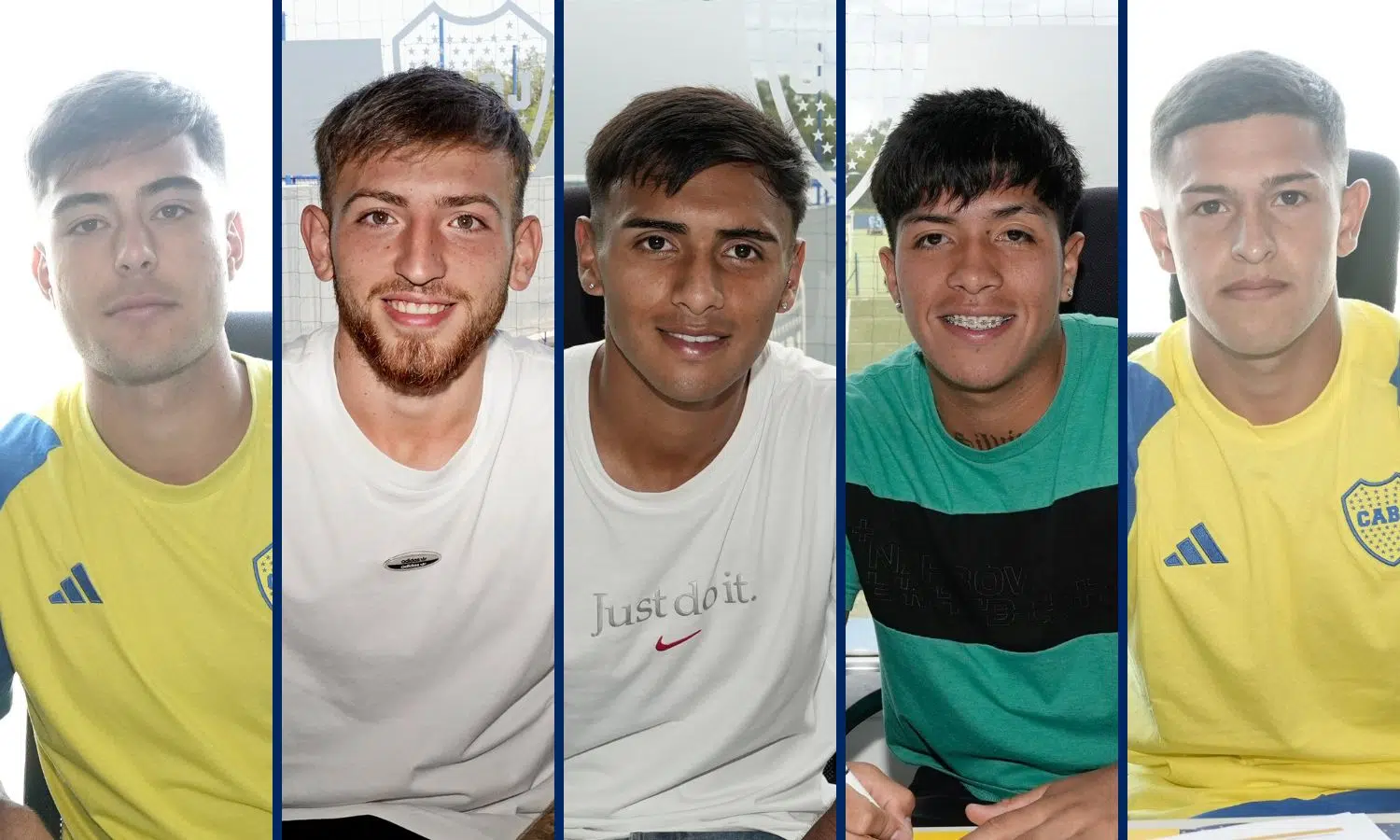 Boca blinda a los pibes: cinco nuevos contratos hasta 2028 Contratos hasta 2028 Boca