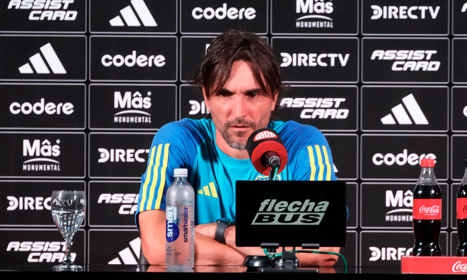 Martínez destacó la actuación de Boca