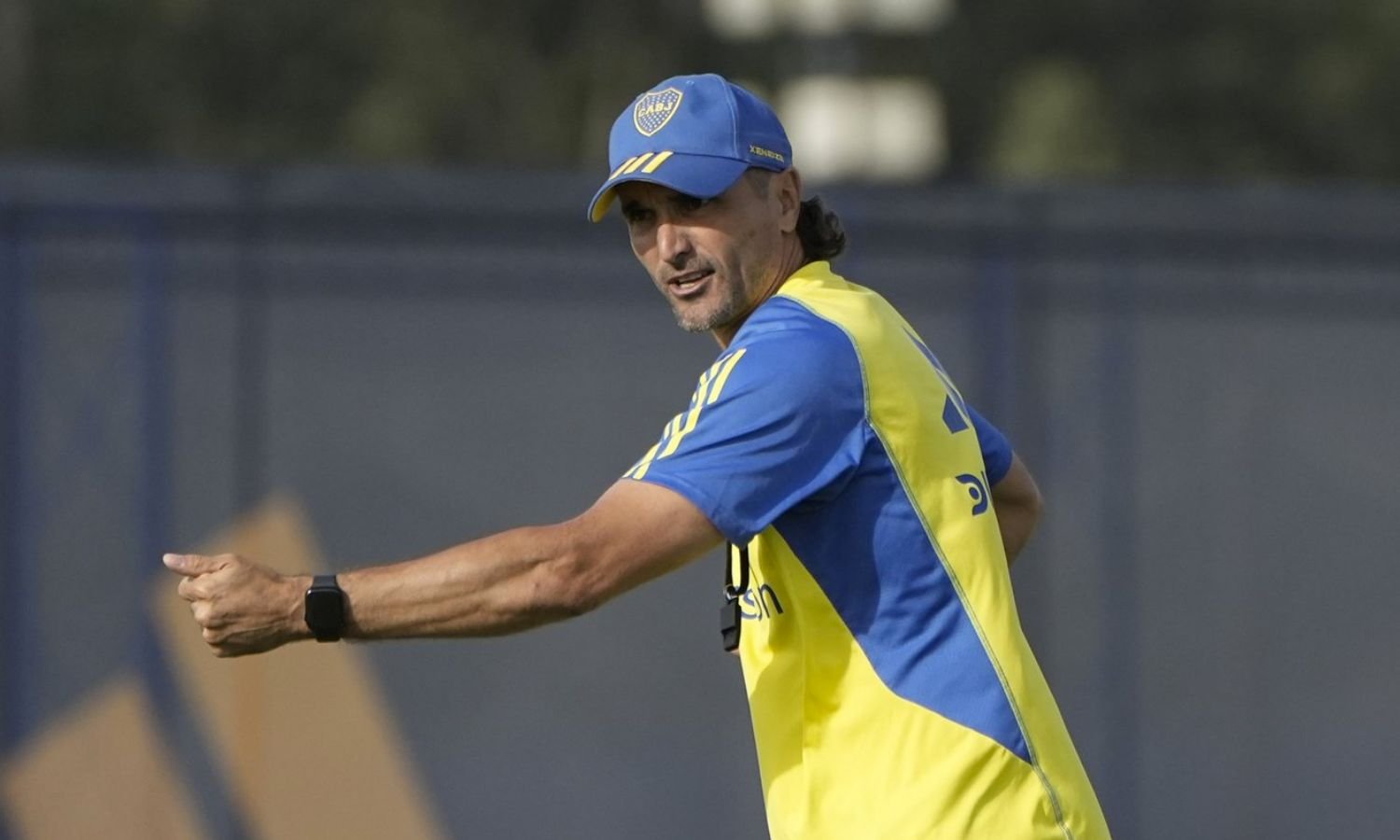 Diego Martínez patea el tablero: va con 4 cambios frente a Tigre Martinez entrenamiento Boca 42024