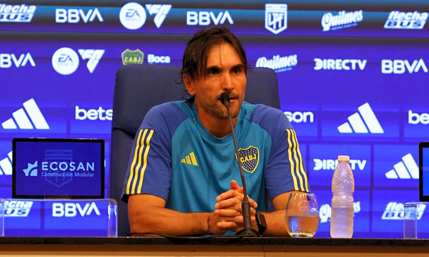 Martinez post Boca vs Defensa Copa de la Liga 2024